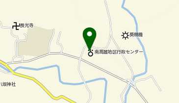 HESTAチャージ 飯能市南高麗地区行政センターの地図画像