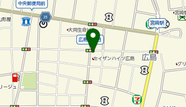 HESTAチャージ 麻雀クラブプラムの地図画像