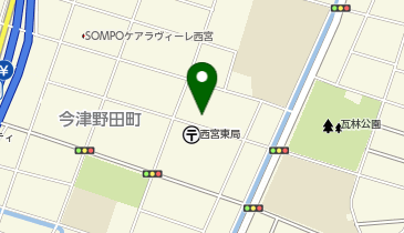 HESTAチャージ グラン・コート上甲子園の地図画像