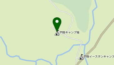 HESTAチャージ 戸隠キャンプ場の地図画像