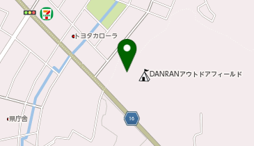 HESTAチャージ DANRANアウトドアフィールドの地図画像