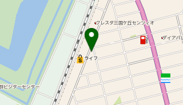 HESTAチャージ 本格広島お好み焼ごろぅちゃんの地図画像