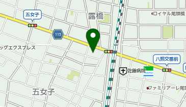 HESTAチャージ なごや丼丸尾頭橋店の地図画像