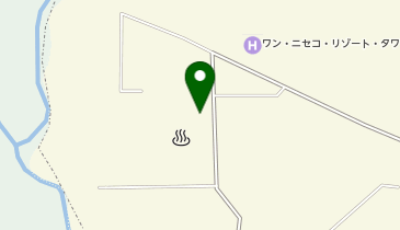HESTAチャージ ニセコ昆布温泉ホテル甘露の森の地図画像