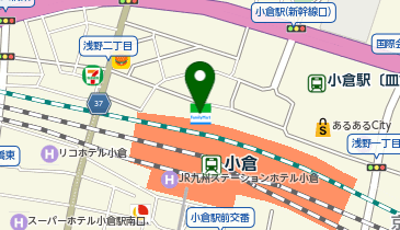 HESTAチャージ 北九州モノレール小倉駅の地図画像
