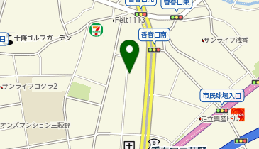 HESTAチャージ 北九州モノレール香春口三萩野駅の地図画像
