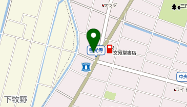 HESTAチャージ フローラはなぞのの地図画像