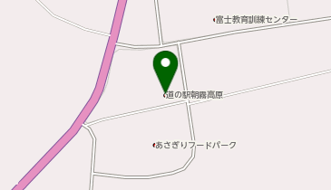 HESTAチャージ 道の駅朝霧高原の地図画像