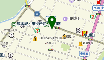 HESTAチャージ スマホ修理工房HAB@熊本店の地図画像