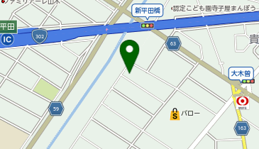 HESTAチャージ グラン・コート上小田井の地図画像