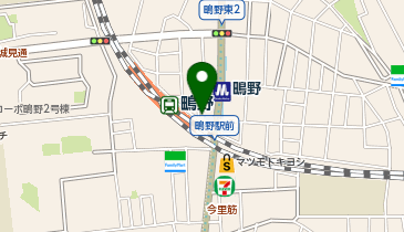 HESTAチャージ 葉山珈琲珈の香鴫野駅前店の地図画像