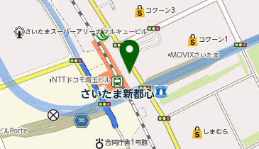 HESTAチャージ 日本海庄やさいたま新都心東口店の地図画像