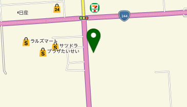 HESTAチャージ 知床ひまわりの地図画像