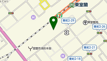 HESTAチャージ 室蘭ひまわりの地図画像