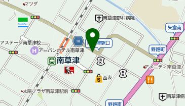 HESTAチャージ 株式会社コンクウェストミニミニ南草津店の地図画像