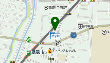 HESTAチャージ 犇屋寝屋川店の地図画像