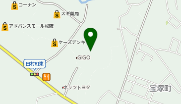 HESTAチャージ WING松阪南店の地図画像