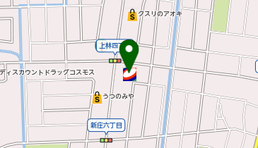 HESTAチャージ ワンダフルセルフ新庄の地図画像