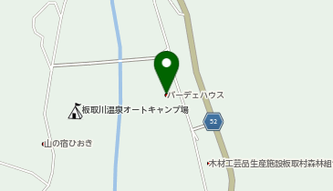 HESTAチャージ 板取川温泉の地図画像