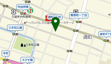 HESTAチャージ 天然魚自然食料理筑後路の地図画像