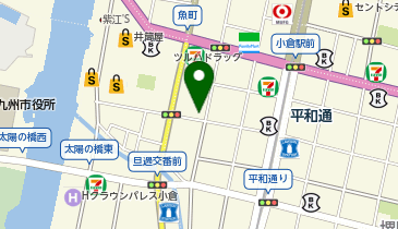 HESTAチャージ ワールドプラス小倉の地図画像
