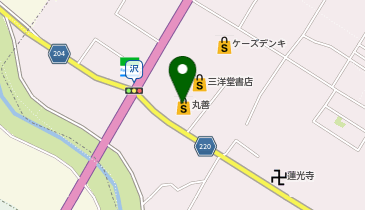 HESTAチャージ ワールドプラス豊郷の地図画像