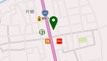HESTAチャージ ワールドプラス片柳の地図画像