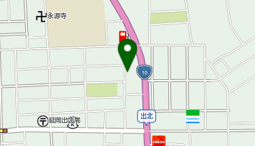 HESTAチャージ ワールドプラス延岡の地図画像