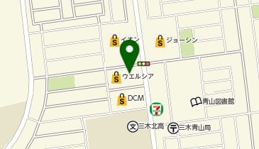 HESTAチャージ ワールドプラス三木の地図画像