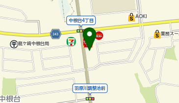 HESTAチャージ ワールドプラス龍ヶ崎の地図画像