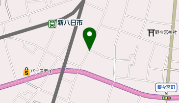 HESTAチャージ ワールドプラス八日市の地図画像