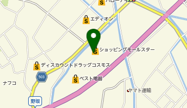 HESTAチャージ ワールドプラス宗像の地図画像