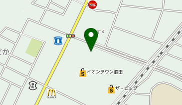 HESTAチャージ ワールドプラス酒田の地図画像