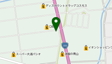 HESTAチャージ ワールドプラス都城の地図画像