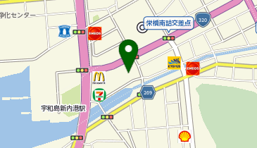 HESTAチャージ ベイスポットセンチュリー21の地図画像