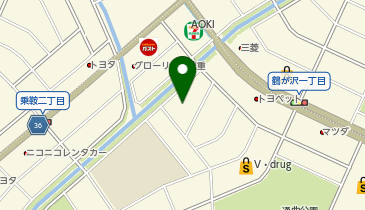 HESTAチャージ 姿勢&スポーツクラブビッグ・エス緑の地図画像