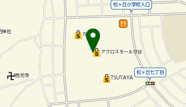 HESTAチャージ ジュエルカフェアクロスモール守谷店の地図画像