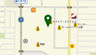 HESTAチャージ ジュエルカフェたつのこまち龍ケ崎モール店の地図画像