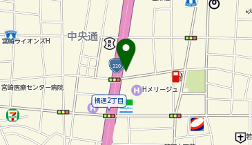 HESTAチャージ 鶏七輪DININGZORNの地図画像