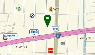 HESTAチャージ HESTAHOME岐阜展示場の地図画像