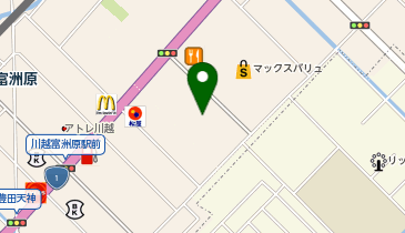 HESTAチャージ ホームラン川越店の地図画像