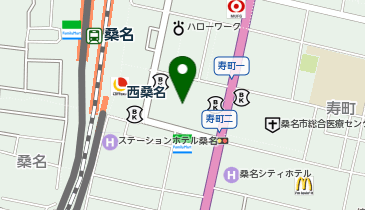 HESTAチャージ ホームラン桑名店の地図画像