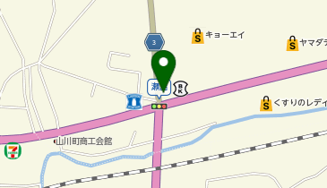 HESTAチャージ 吉野川ギルドの地図画像