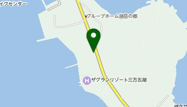 HESTAチャージ ザグランリゾート三方五湖の地図画像