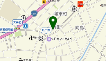 HESTAチャージ はなあらしの地図画像