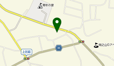 HESTAチャージ 日本のへそキャンプ場の地図画像