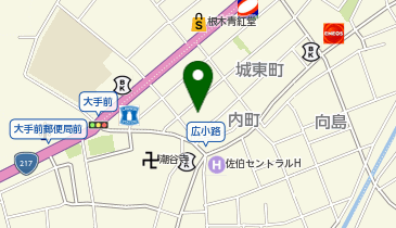 HESTAチャージ さんかくワサビの地図画像