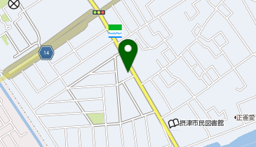 HESTAチャージ ニューロン薬局正雀店の地図画像