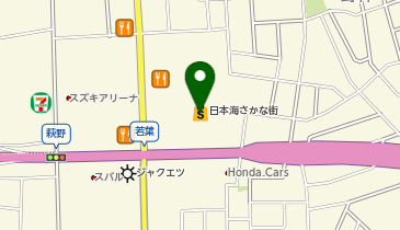 HESTAチャージ 日本海さかな街内彩波の地図画像