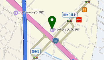 HESTAチャージ シーラックパル甲府の地図画像